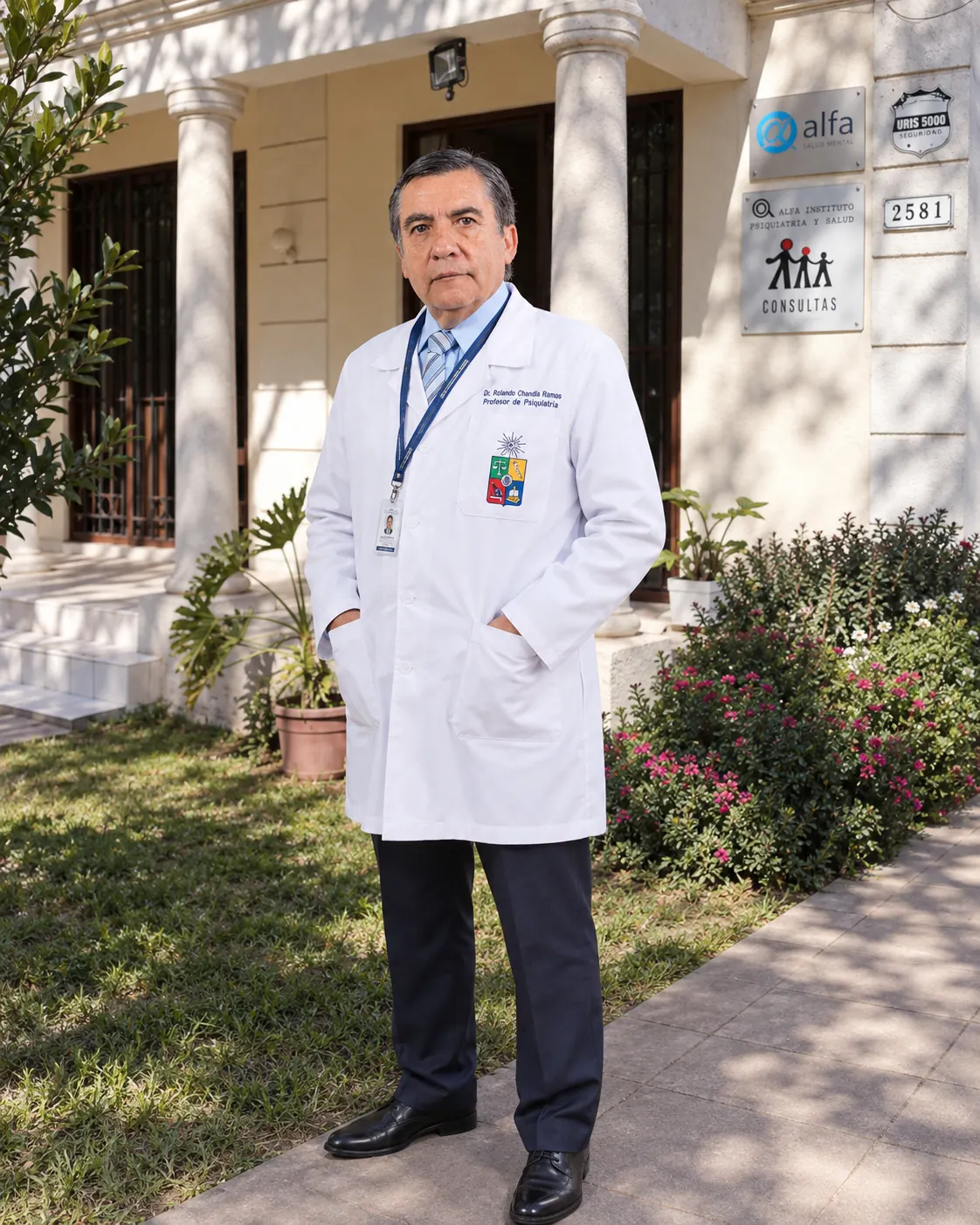Dr. Rolando Chandía Ramos, Profesor asistente Psiquiatra Universidad de Chile, fundador y Director Médico de Alfa Adicciones